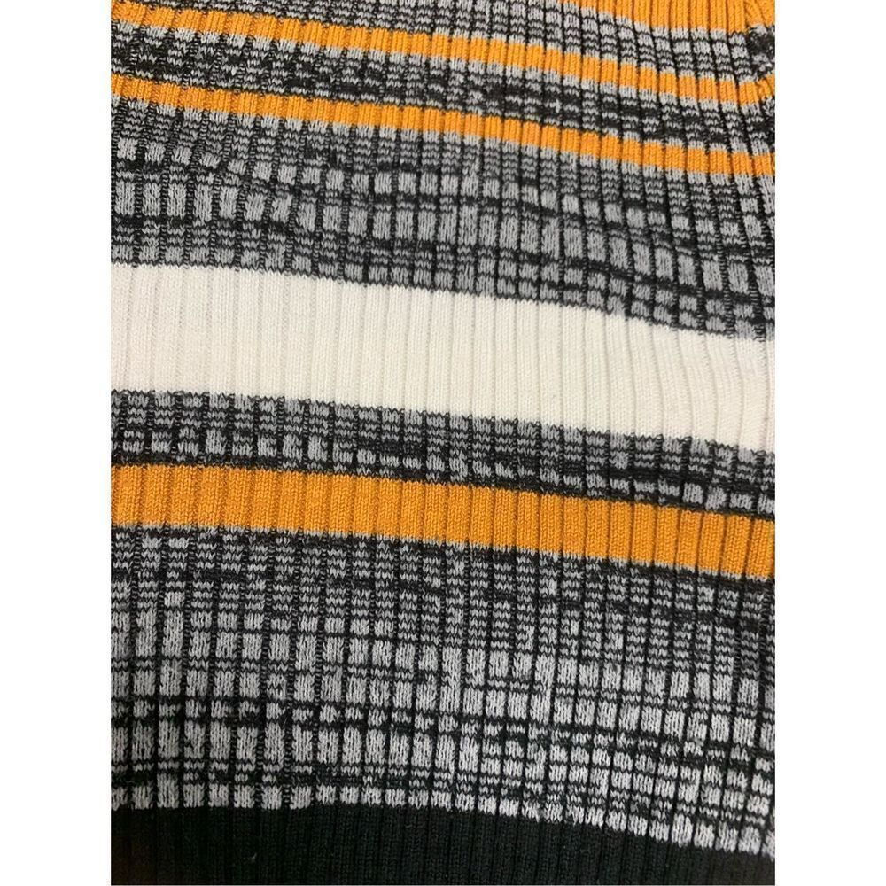 Striped Rib Knit Sweater - Picture 5 of 7